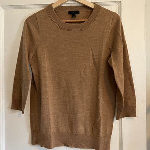 J. Crew Classic Tippi Sweater in Heather Saddle